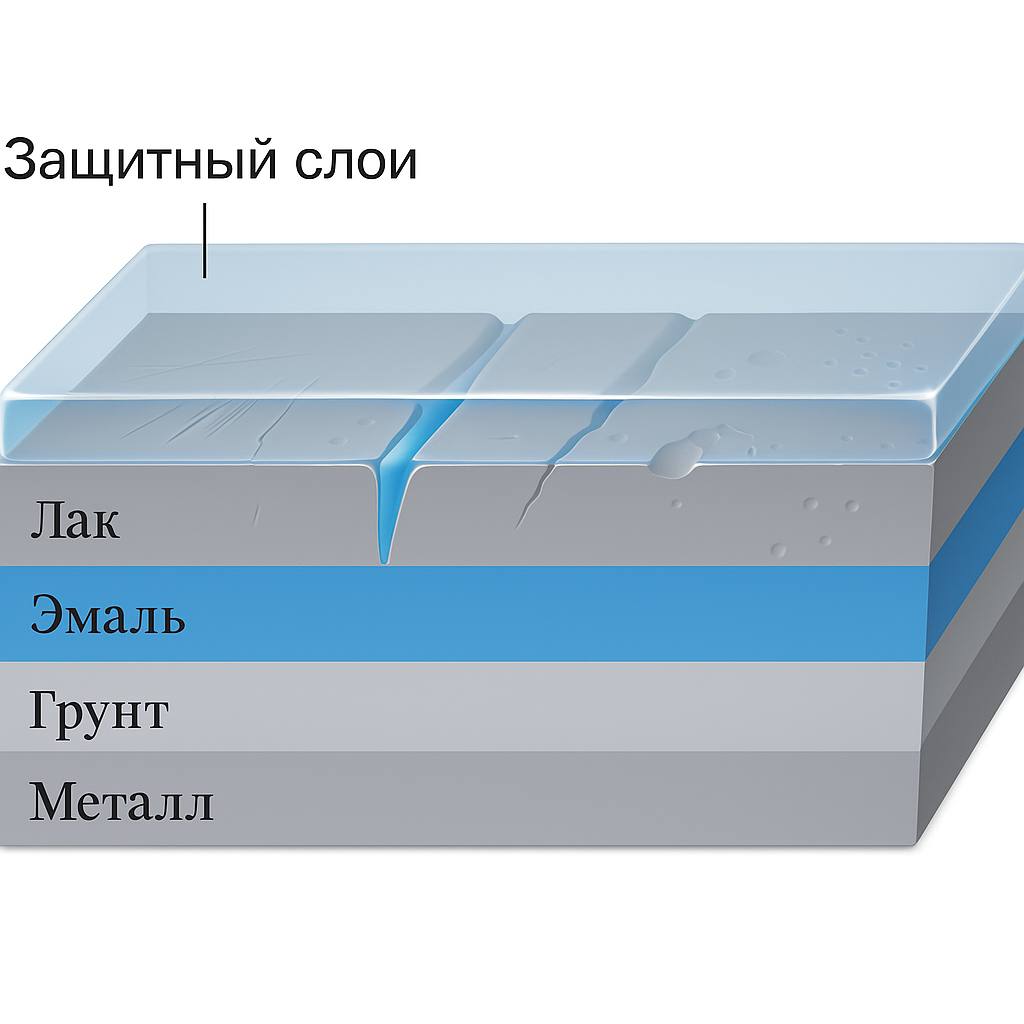 После нанесения